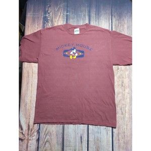 Vintage Disney Mickey Mouse Florida Graphic T-shirt Size XL Tultex Mexico